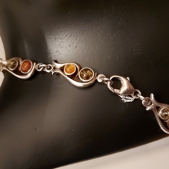 Vintage sterling silver Bracelet - Picture 2 of 7
